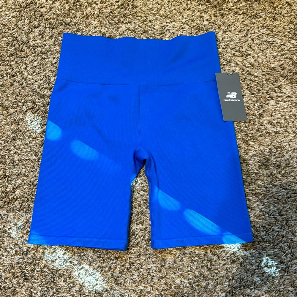 Brand New!! Oasis Blue New Balance Biker Shorts